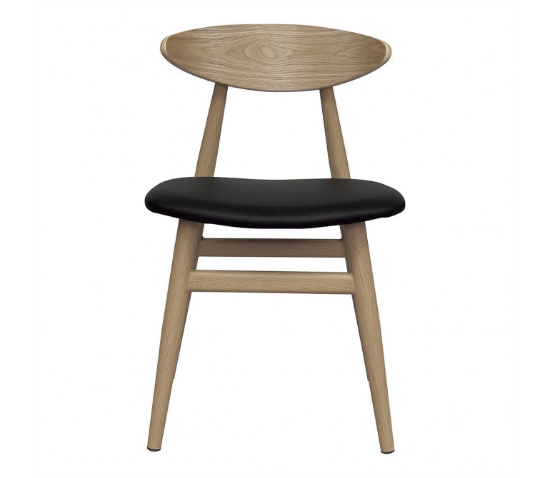 Deense houten eetkamerstoel Elina