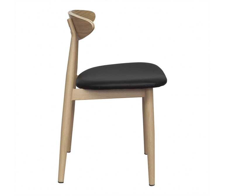 Deense houten eetkamerstoel Elina