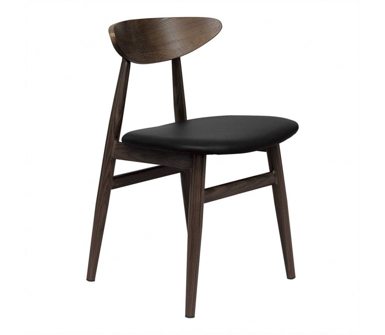 Deense houten eetkamerstoel Elina