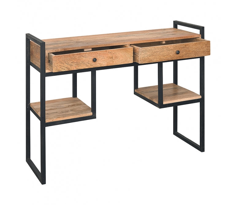 Consolle vintage in legno di mango Fiz