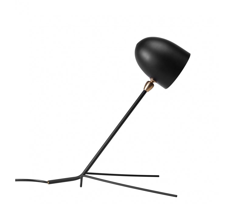 Sergent cirkel tafellamp zwart