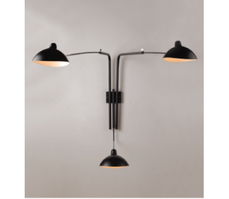 Lámpara de aplique diseño Sergent trio