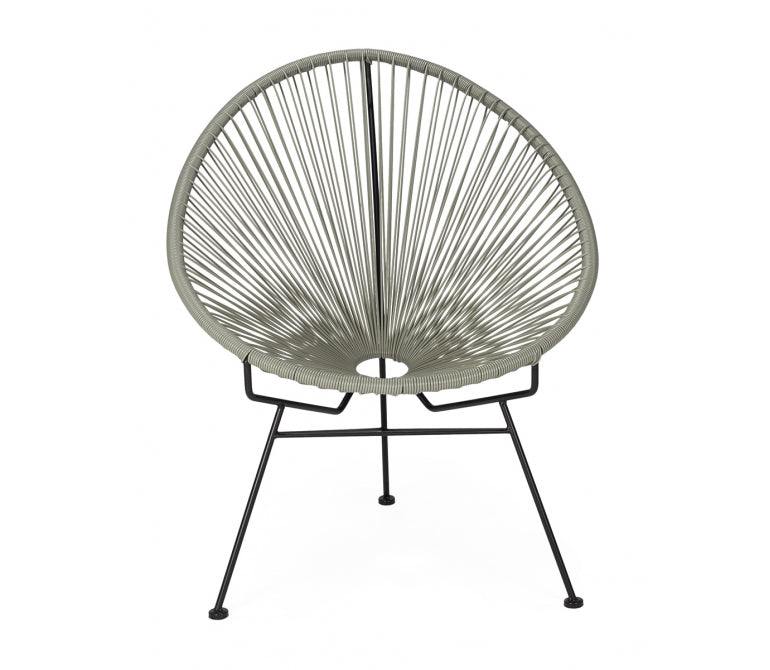 Chaise grise Acapulco