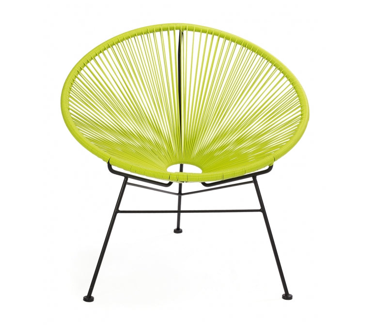 Chaise ronde Acapulco vert lime
