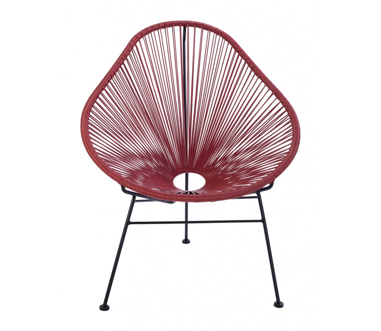 Chaise Acapulco XL rouge