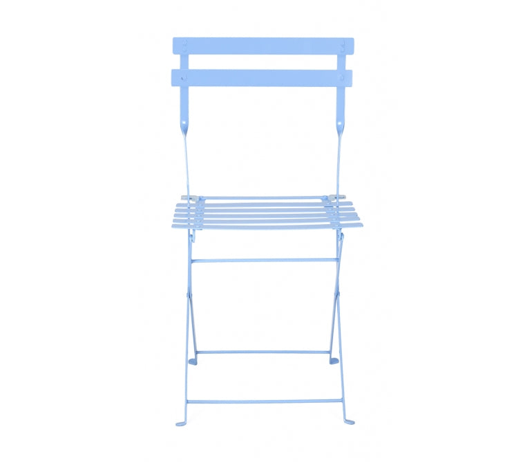 Sedia Bistro pieghevole in acciaio