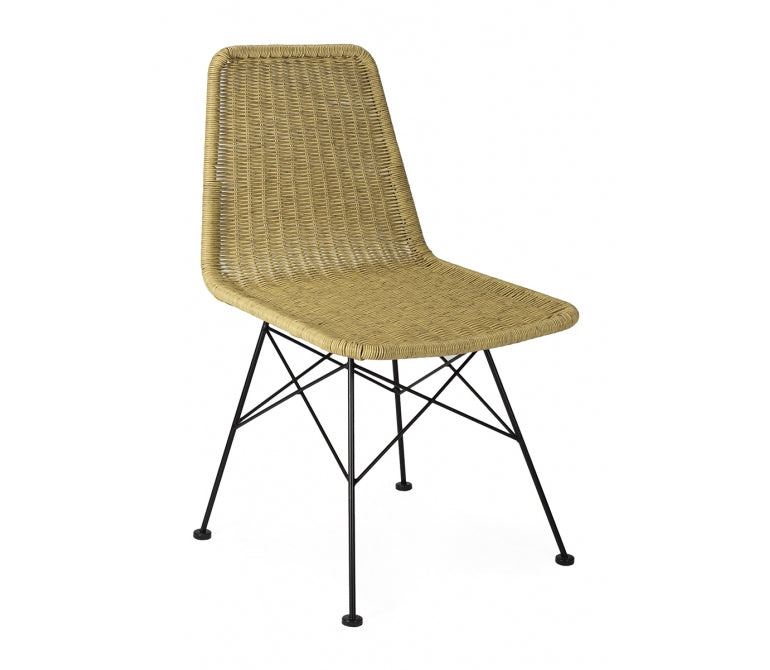 Chaise d'extérieur en rotin Cuena tupida