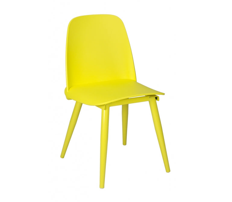 Sedia da pranzo nordica in polipropilene Nerd