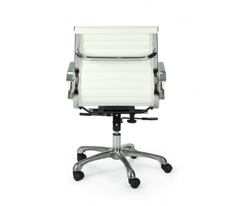 Chaise de bureau Houston semi-cuir R-B