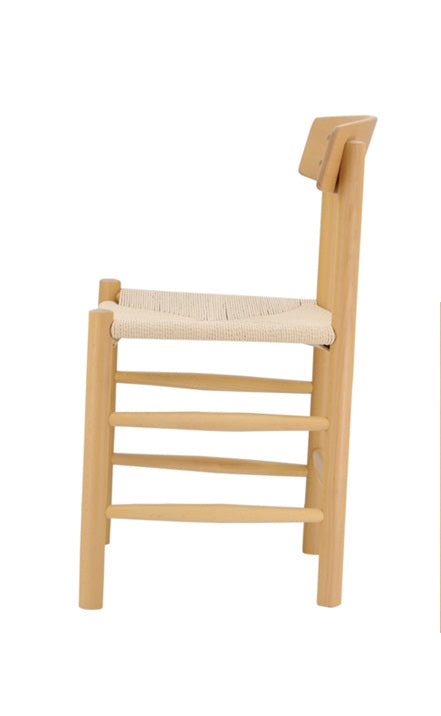 Sedia da pranzo in legno Bom natural