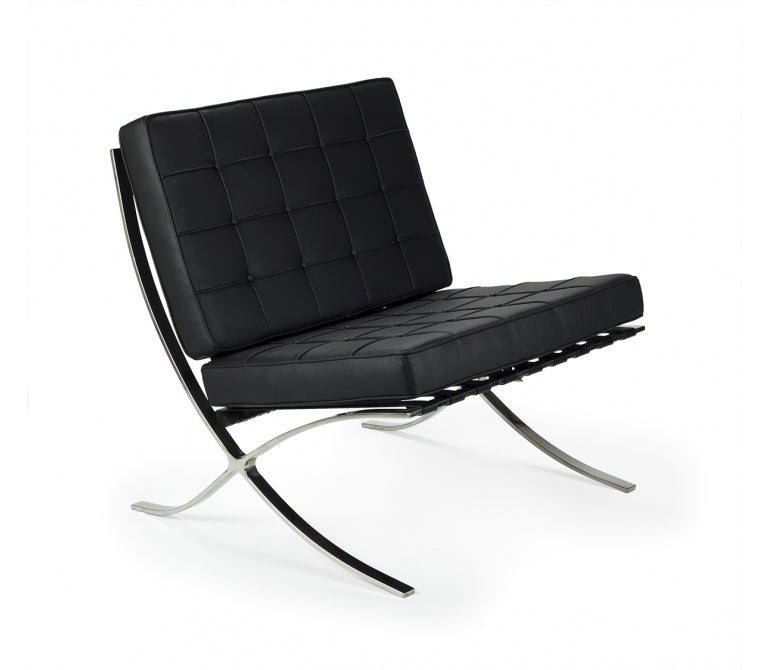 Sillón de diseño Barna semipiel