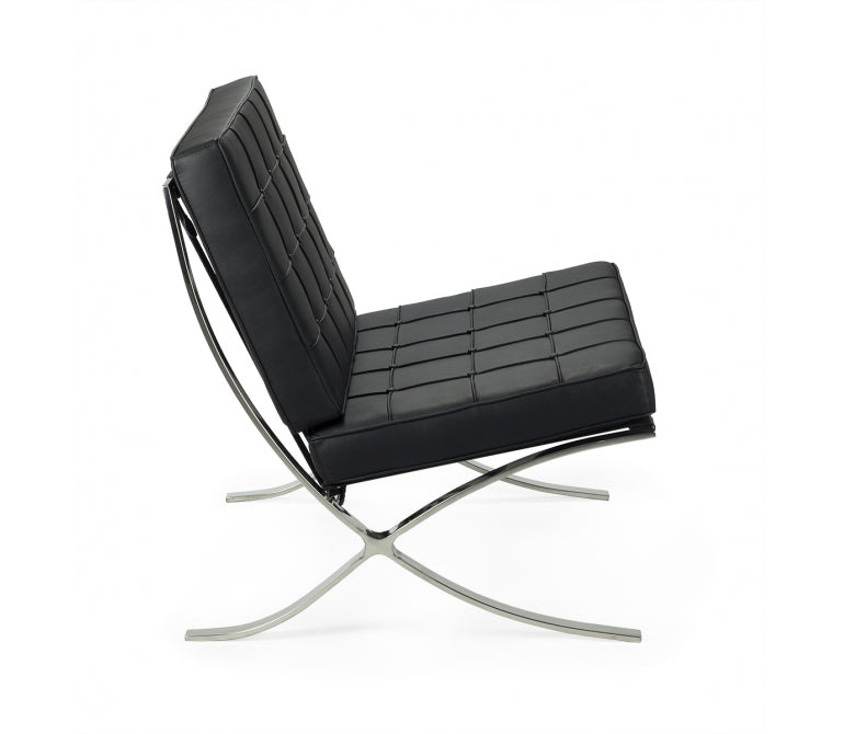 Sillón de diseño Barna semipiel