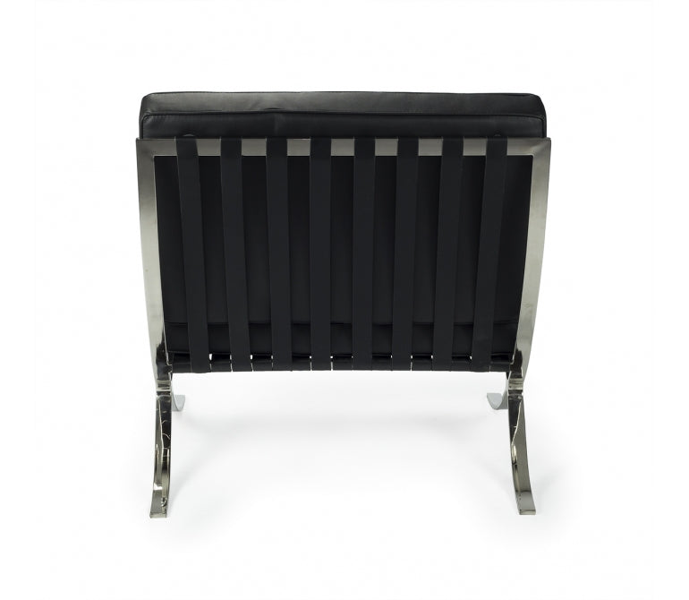 Sillón de diseño Barna semipiel