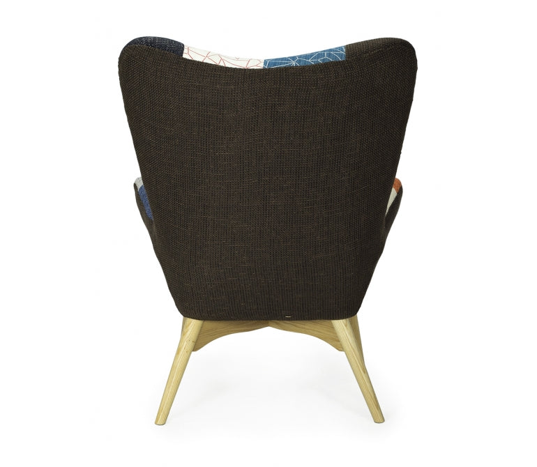 Sillón diseño con ottoman Feder