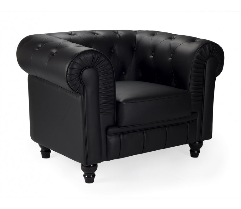 Sofá chester 1 plazas piel