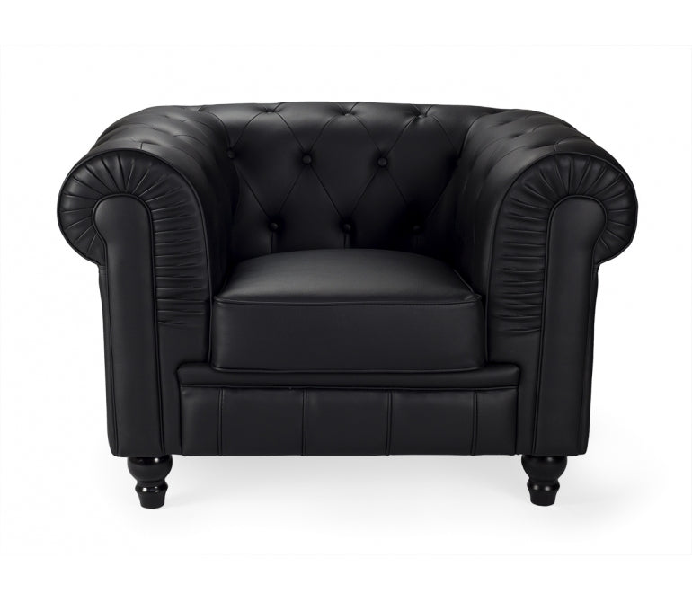 Sofá chester 1 plazas piel