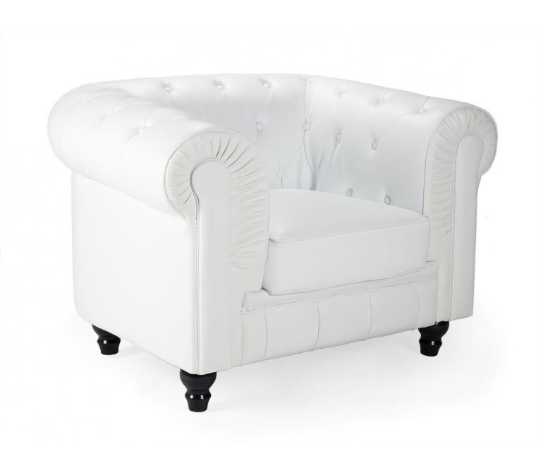 Sofá chester 1 plazas piel