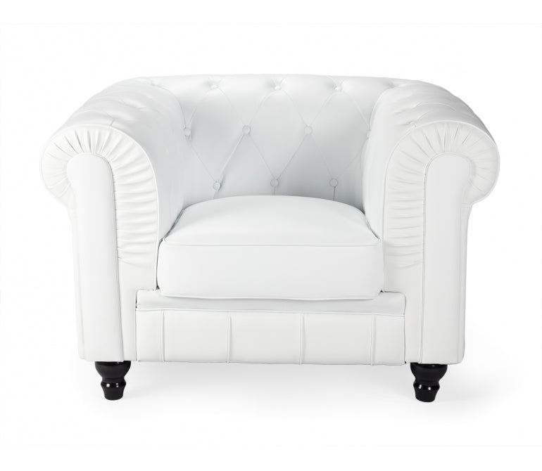 Sofá chester 1 plazas piel