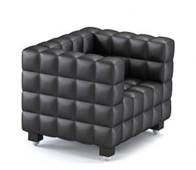 Design bank Kubo 1 zits leer