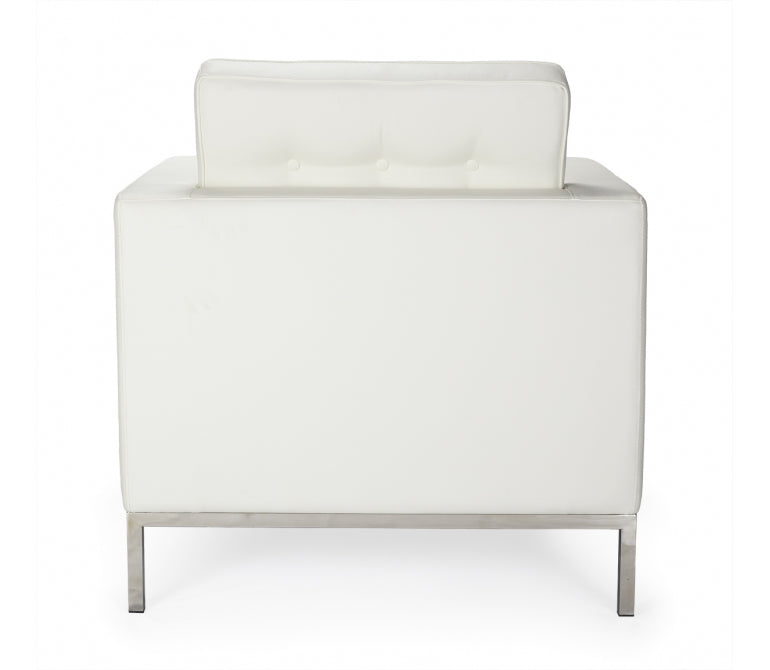 Sofá 1 plaza de semipiel Florence