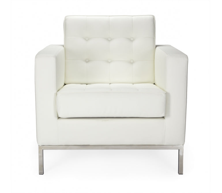 Sofá 1 plaza de semipiel Florence