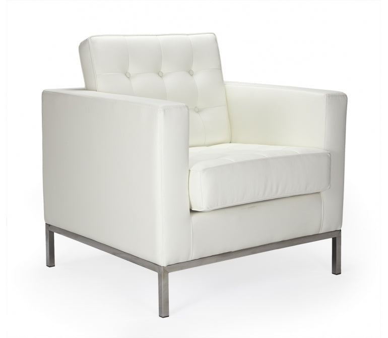 Sofá 1 plaza de semipiel Florence