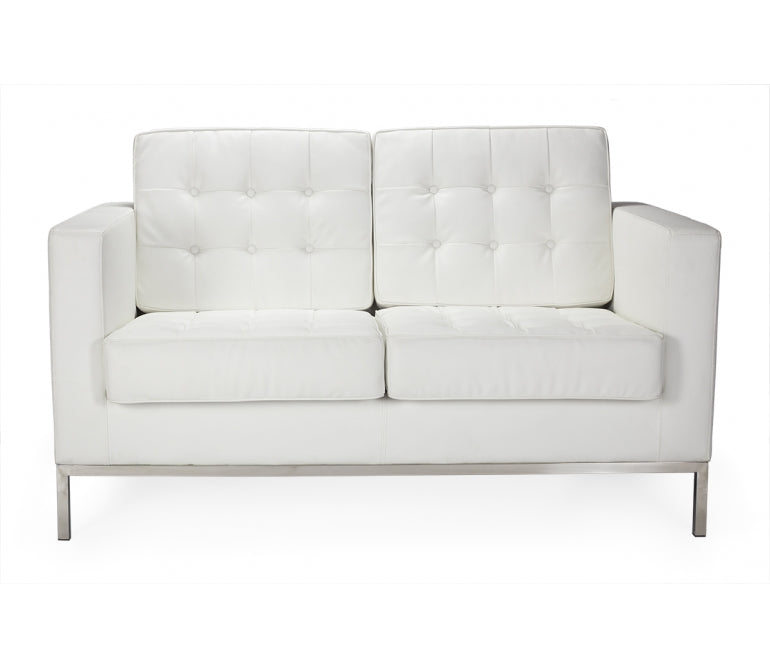 2-zitsbank in kunstleer Florence