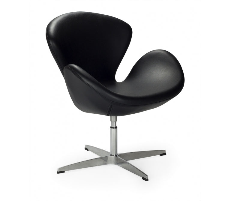 Sillón de diseño semipiel Cisne new