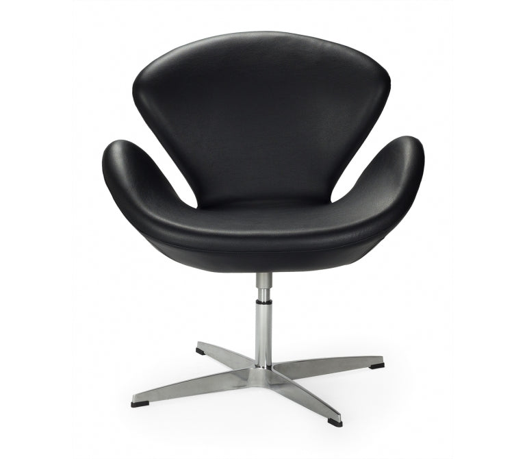 Sillón de diseño semipiel Cisne new