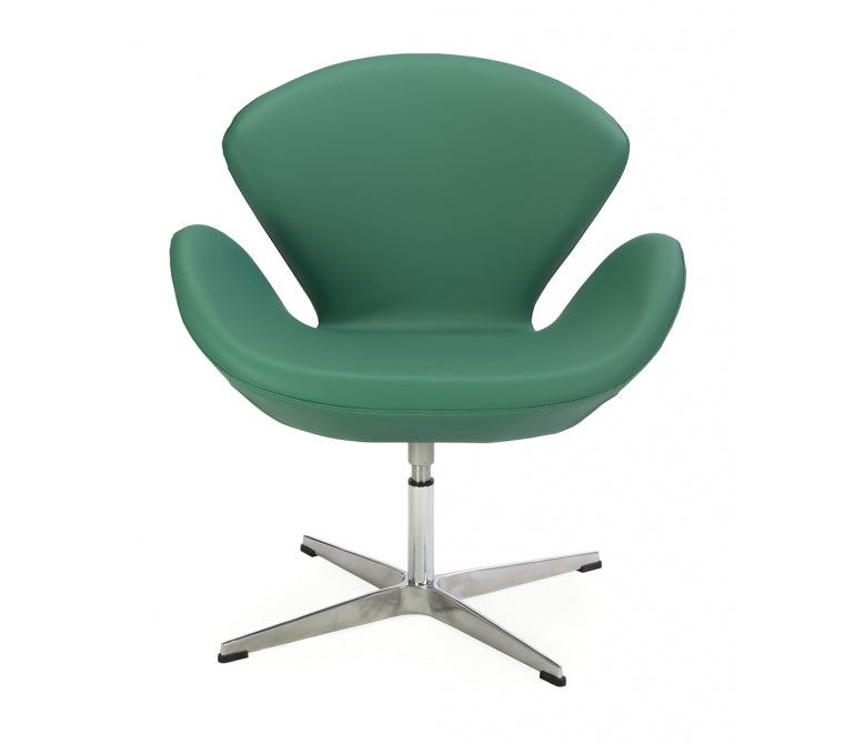 Sillón de diseño semipiel Cisne new