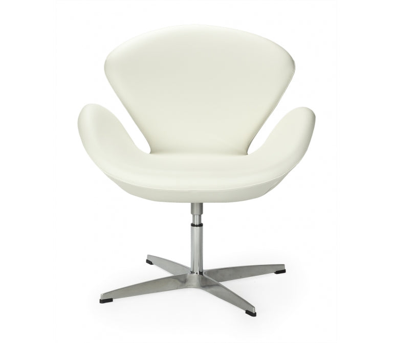 Sillón de diseño semipiel Cisne new