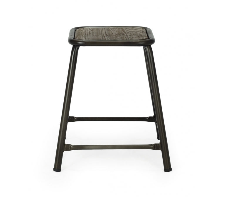 Tabouret bas industriel 46h River