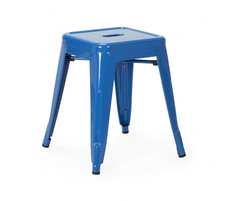 Tabouret bas industriel couleurs Nux S