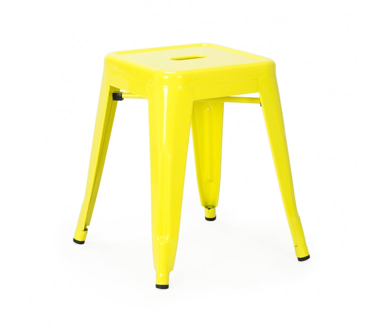 Tabouret bas industriel couleurs Nux S