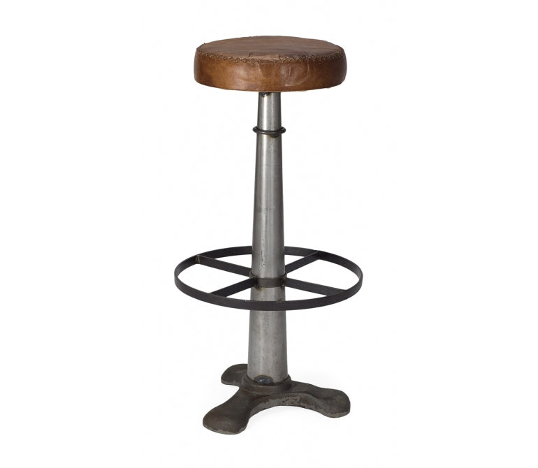 Vieux tabouret de bar Manserga