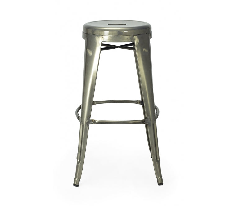 Tabouret de bar vintage industriel Rond