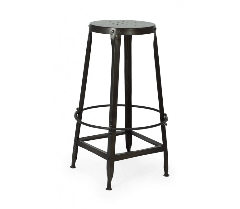 Vieux tabouret de bar Silo