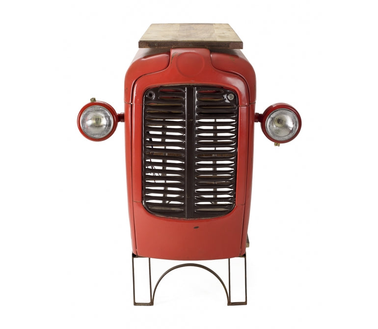 Mueble vintage Tractor red