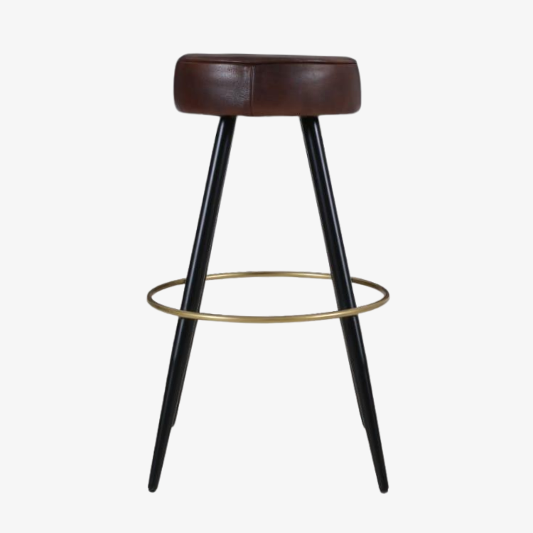 Taburete vintage alto verde Llesp