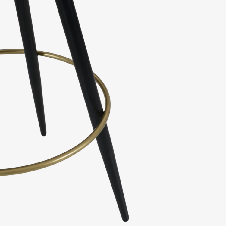 Taburete vintage alto verde Llesp