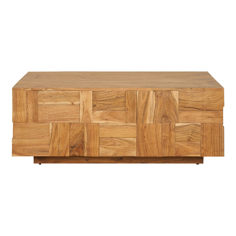 Mesa de centro de madera maciza Frizz