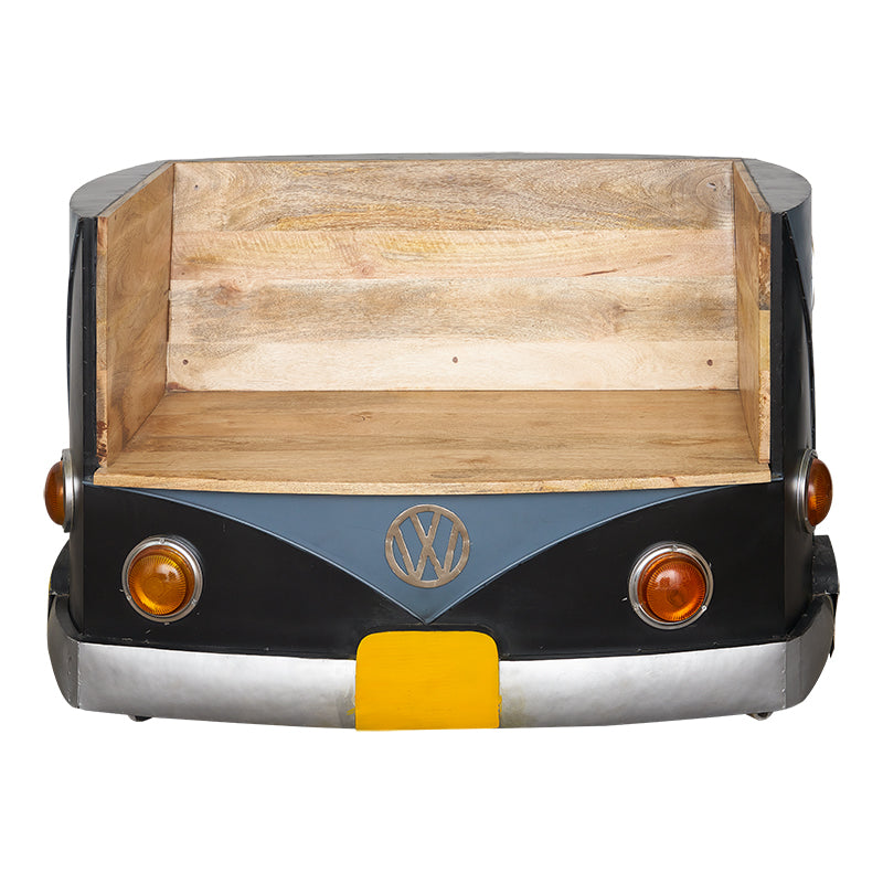 Banco vintage de madera Volkswagen