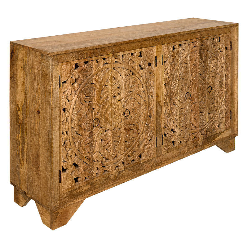 Aparador de madera de mango Rey