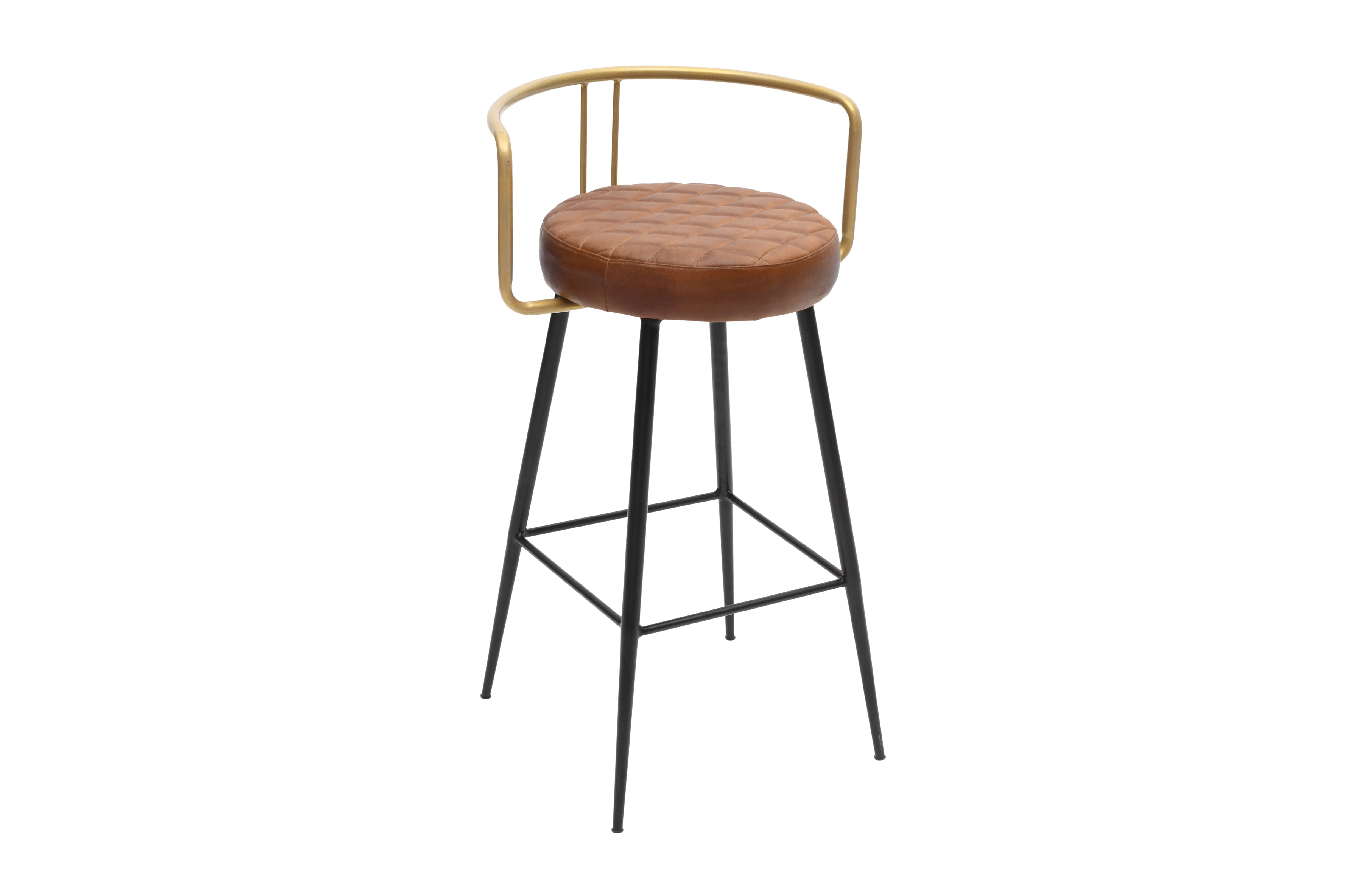 Taburete de bar vintage alto Froid