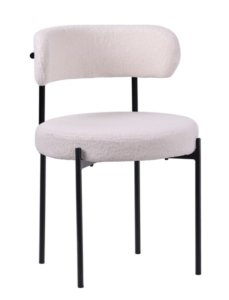 Silla de comedor Boucle Marina