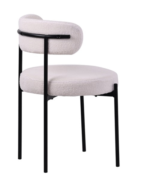 Silla de comedor Boucle Marina