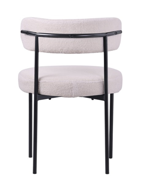 Silla de comedor Boucle Marina