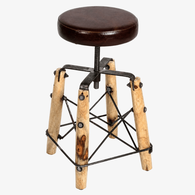 Taburete vintage bajo Merkal - Vintahome