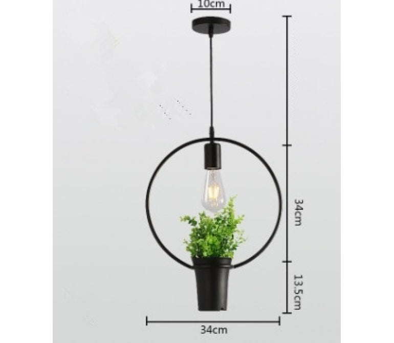 Plafondlamp design Ronde Pot