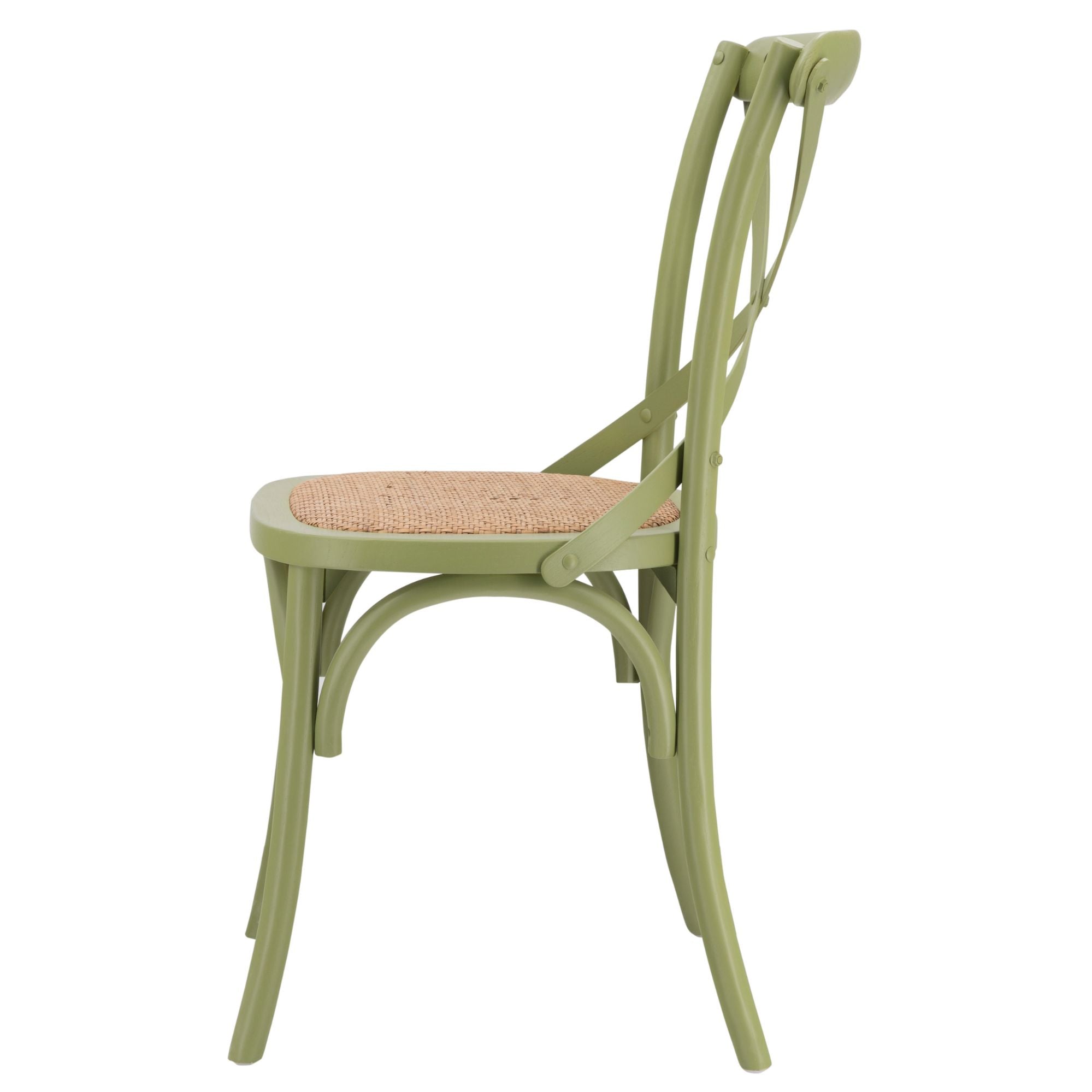 Cadeira de jantar Vintage Cross Green